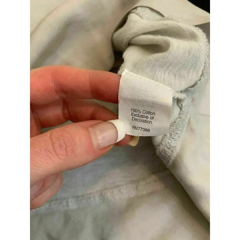 J Crew Ivory Scoop Neck Cotton Jersey tank top